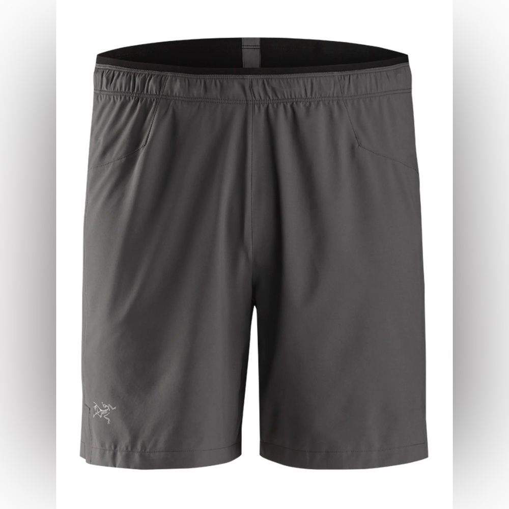 Arc'teryx Cormac Lined Shorts Inseam 7” In Gray/Teal Lining Size XL Reg